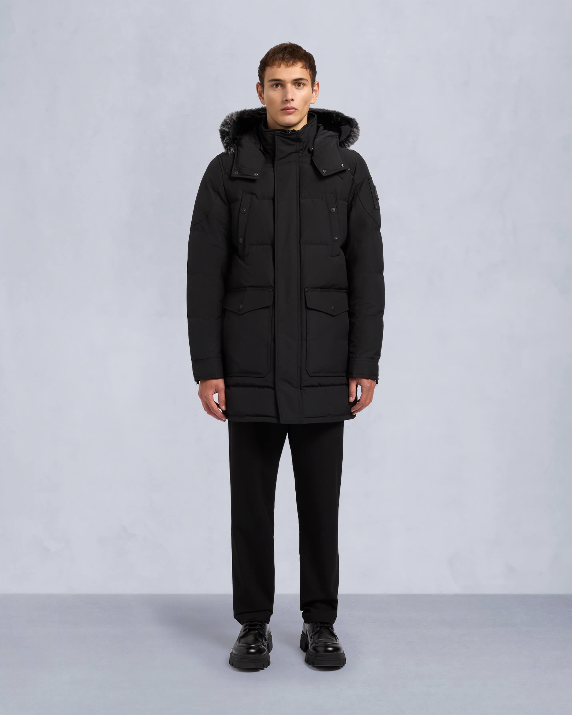 ONYX SHEARLING BIG RIDGE PARKA – Denim Kings