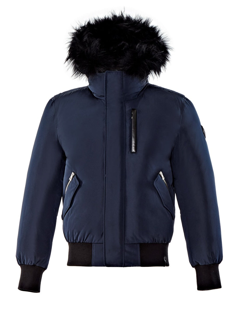 MENS RUDSAK STEPHAN NAVY/BLACK FUR – Denim Kings